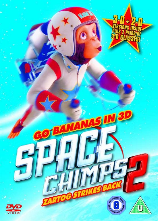 Cover for John H. Williams · Space Chimps 2 - Zartog Strikes Back 3D (DVD) (2010)