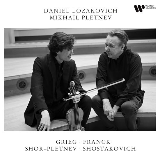 Cover for Daniel Lozakovich &amp; Mikhail Pletne · Franck, Grieg, Shor-pletnev: Violin Sonatas (CD) (2024)