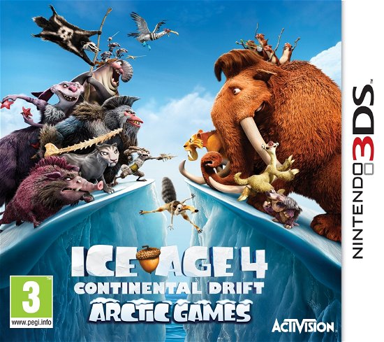 Cover for Activision Blizzard · Ice Age: Continental Drift (3DS) (2012)