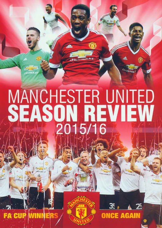 Cover for Manchester United Season Review 201516 · Manchester United FC - Season Review 2015-2016 (DVD) (2016)