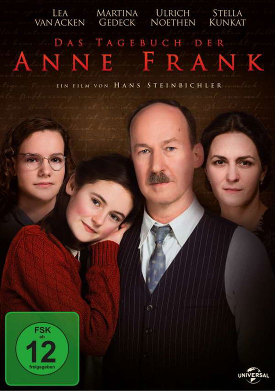 Cover for Lea Van Acken,martina Gedeck,ulrich Noethen · Das Tagebuch Der Anne Frank (DVD) (2016)