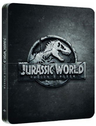 Cover for Jurassic World · Il Regno Distrutto (Steelbook) (4K Ultra Hd+Blu-Ray) (Blu-ray) (2022)