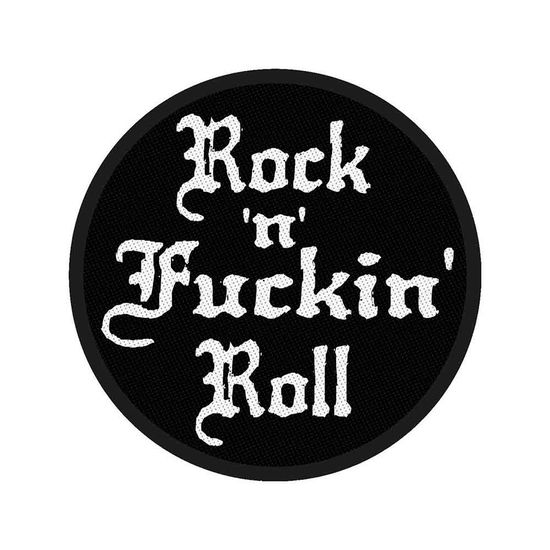 Generic Standard Woven Patch: Rock N' Fuckin' Roll - Generic - Merchandise -  - 5055339742805 - February 3, 2020