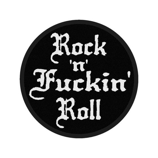 Cover for Generic · Generic Standard Woven Patch: Rock N' Fuckin' Roll (Patch) [Black edition] (2020)