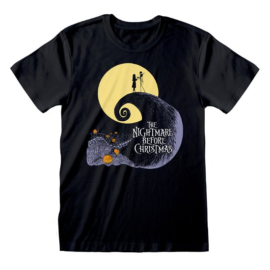 Nightmare Before Christmas: Silhouette (T-Shirt Unisex Tg. M) - The Nightmare Before Christmas - Muziek -  - 5055910352805 - 