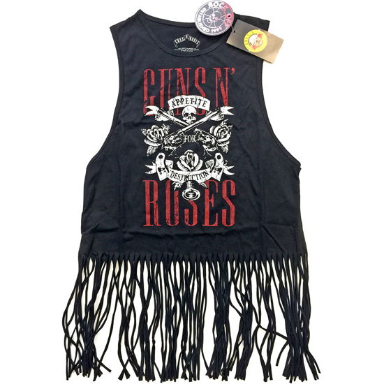 Guns N' Roses Ladies Tassel Vest: Appetite for Destruction - Guns N' Roses - Mercancía - Bravado - 5055979986805 - 