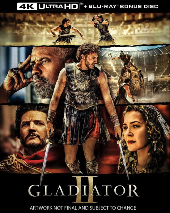 Cover for Gladiator II (Blu-Ray) (2025)