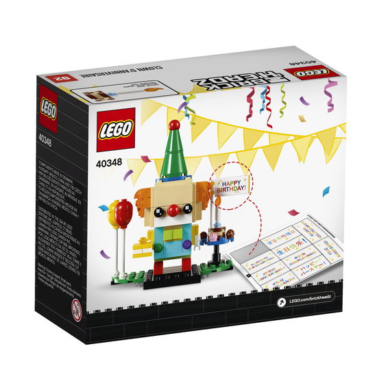 Cover for Lego · Brick Headz - Birthday Clown ( 40348 ) (N/A)