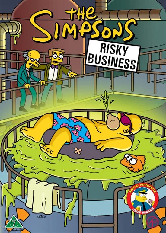 Cover for Simpsons the · Simpsons Risky Busin (DVD) (2003)