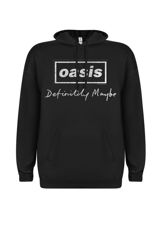 Cover for Oasis · Definitely Maybe Script (Hoodie) [size S] (2025)