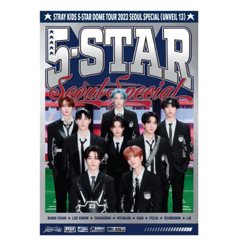 Cover for Stray Kids · OFFICIAL POSTER BOOK - 5-STAR Seoul Special (Bog) [VERY limited edition] (2024)