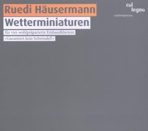 Cover for Hausermann / Derossi / Iliopoulos / Pintaudi · Wetterminiaturen (CD) [Digipak] (2011)