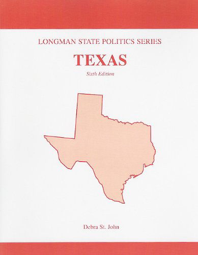 Cover for Debra St. John · Texas (Longman State Politics Series) (Valuepack Item Only) (6th Edition) (Paperback Book) (2009)