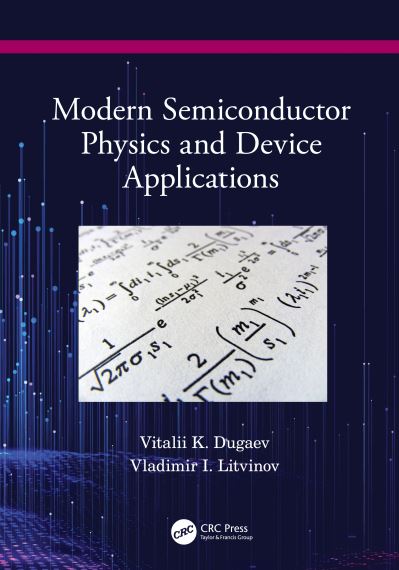 Cover for Vitalii Dugaev · Modern Semiconductor Physics and Device Applications (Paperback Book) (2023)