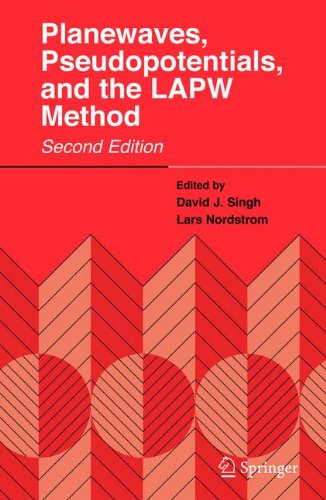 Planewaves, Pseudopotentials, and the LAPW Method - David J. Singh - Livros - Springer-Verlag New York Inc. - 9780387287805 - 29 de novembro de 2005