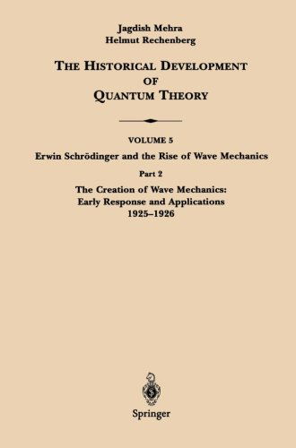 Cover for Erwin Schroedinger · Part 2 The Creation of Wave Mechanics; Early Response and Applications 1925-1926 - Erwin Schroedinger and the Rise of Wave Mechanics (Paperback Book) [1st ed. 1987. 1st softcover printing 2000 edition] (2000)