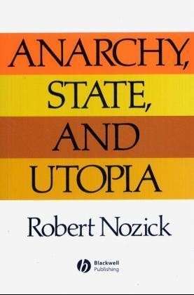 Cover for Robert Nozick · Anarchy State and Utopia (Pocketbok) (2001)