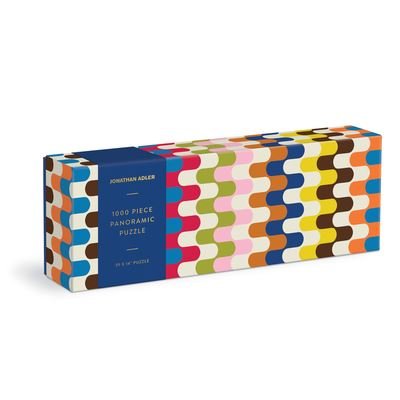 Cover for Galison · Jonathan Adler Bargello 1000 Piece Panoramic Puzzle (SPILL) (2022)