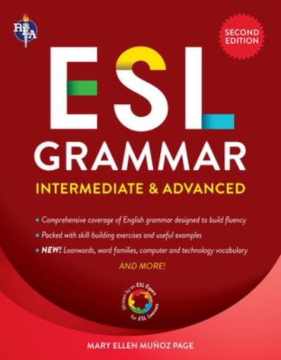 Cover for Mary Ellen Munoz Page · ESL Intermediate / Advanced Grammar (Book) (2021)