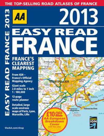 Cover for Aa Publishing · Aa Easy Read France (Pocketbok) (2012)