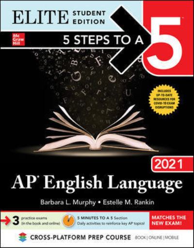 Cover for Barbara Murphy · 5 Steps to a 5: AP English Language 2021 Elite Student Edition (Paperback Book) (2020)