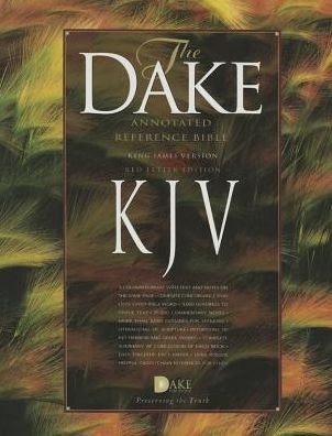 Cover for Finis J Dake · Dake Annotated Reference Bible Large Note Edition Burgundy Bonded Leather (Paperback Bog) (2015)