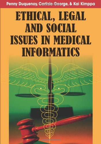 Cover for Penny Duquenoy · Ethical, Legal and Social Issues in Medical Informatics (Gebundenes Buch) (2008)
