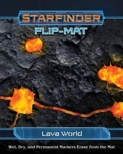 Cover for Damien Mammoliti · Starfinder Flip-Mat: Lava World (GAME) (2021)