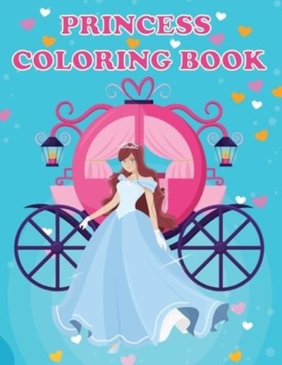 Cover for Amy Newton · Princess Coloring Book (Paperback Book) (2020)