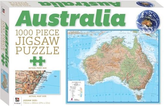 Cover for Hinkler Books Pty Ltd · Australia 1000 Piece Jigsaw Puzzle - Puzzlebilities (Book) (2012)