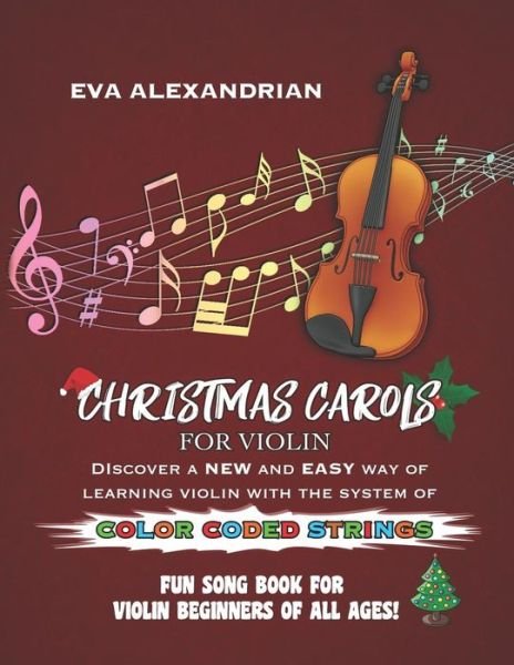 Cover for Eva Alexandrian · Christmas Carols For Violin (Taschenbuch) (2018)