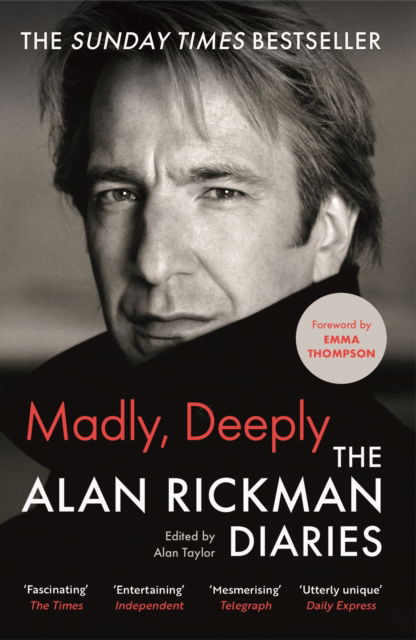 Cover for Alan Rickman · Madly, Deeply: The Alan Rickman Diaries (Taschenbuch) [Main edition] (2023)