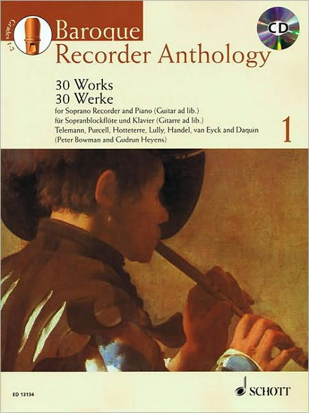 Baroque Rec. Anth.1,SoprBlfl+Kl.ED13134 - Gudrun Heyens - Książki -  - 9781847610805 - 1 marca 2010