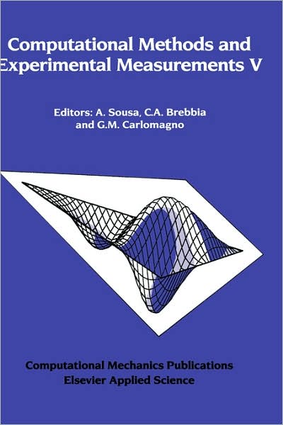 Cover for A Sousa · Computational Methods and Experimental Measurements V (Hardcover Book) (1991)