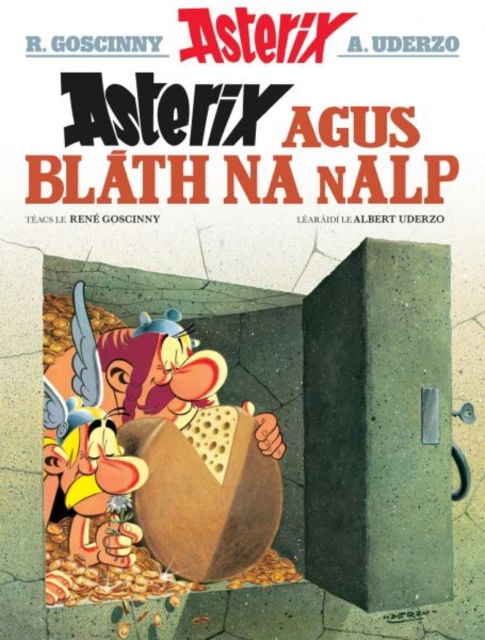 Cover for Rene Goscinny · Asterix agus Blath na nAlp (Asterix i nGaeilge / Asterix in Irish) (Taschenbuch) (2024)