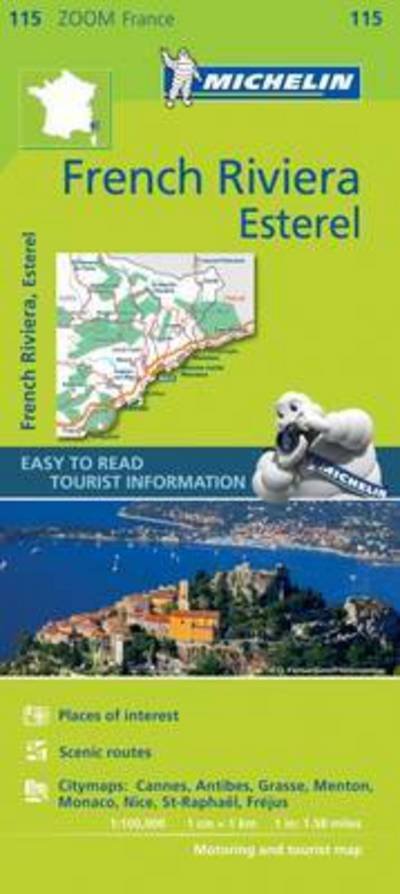 French Riviera, Esterel - Zoom Map 115: Map - Michelin Zoom Maps - Michelin - Bøger - Michelin Editions des Voyages - 9782067217805 - 1. marts 2017