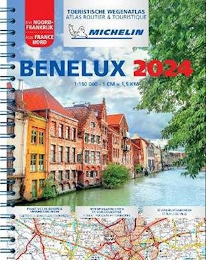 2024 Benelux & North of France - Tourist & Motoring Atlas - Michelin - Livres - Michelin Editions des Voyages - 9782067262805 - 18 janvier 2024