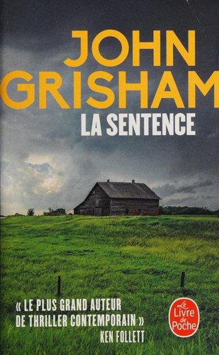 Cover for John Grisham · La Sentence (Taschenbuch) (2021)