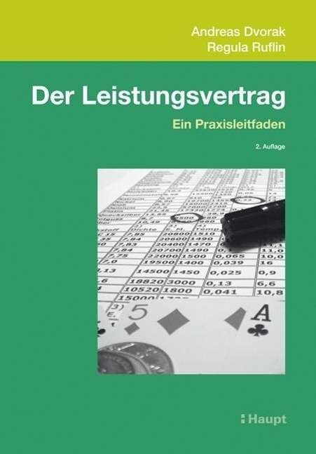 Cover for Dvorak · Leistungsvertrag (Book)