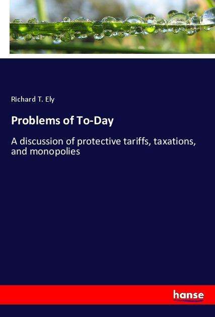 Cover for Ely · Problems of To-Day (Book)