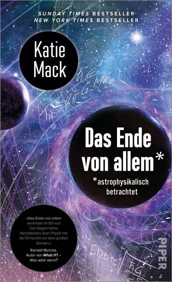 Cover for Katie Mack · Das Ende von allem* (Gebundenes Buch) (2021)