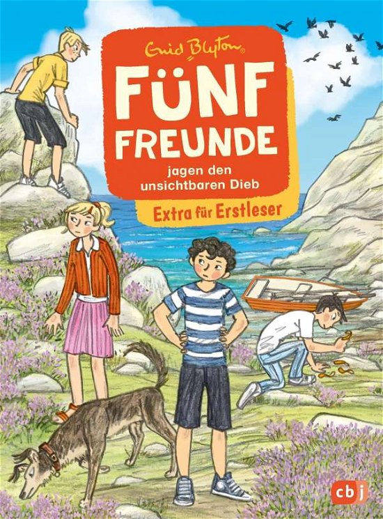 Cover for Blyton · Fünf Freunde jagen den unsichtba (Book)