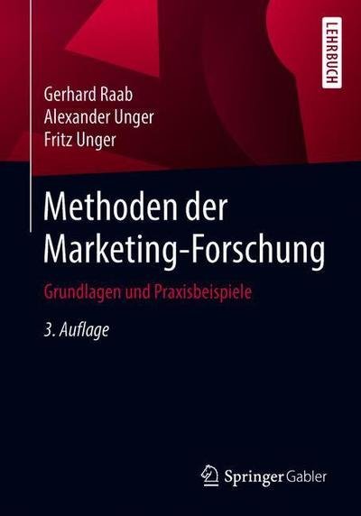 Cover for Raab · Methoden der Marketing-Forschung (Bok) (2018)