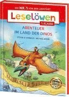 Cover for Stütze &amp; Vorbach · Leselöwen 1. Klasse - Abenteuer im Land der Dinos (Bok) (2024)