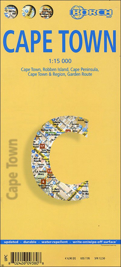 Cover for Borch GmbH · Borch Map: Cape Town (Book) (2013)