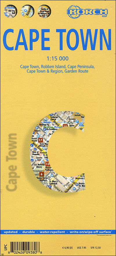 Borch City Maps: Cape Town - Borch GmbH - Books - Borch - 9783866093805 - 2018