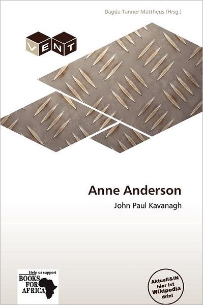 Cover for Dagda Tanner Mattheus · Anne Anderson (Book) (2011)