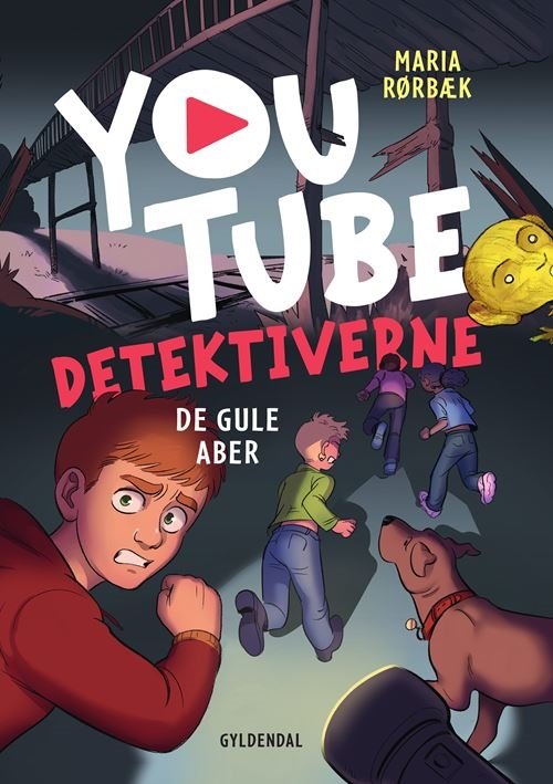 Cover for Maria Rørbæk · YouTube-detektiverne: YouTube-detektiverne - De gule aber (Bound Book) [1. Painos] (2024)