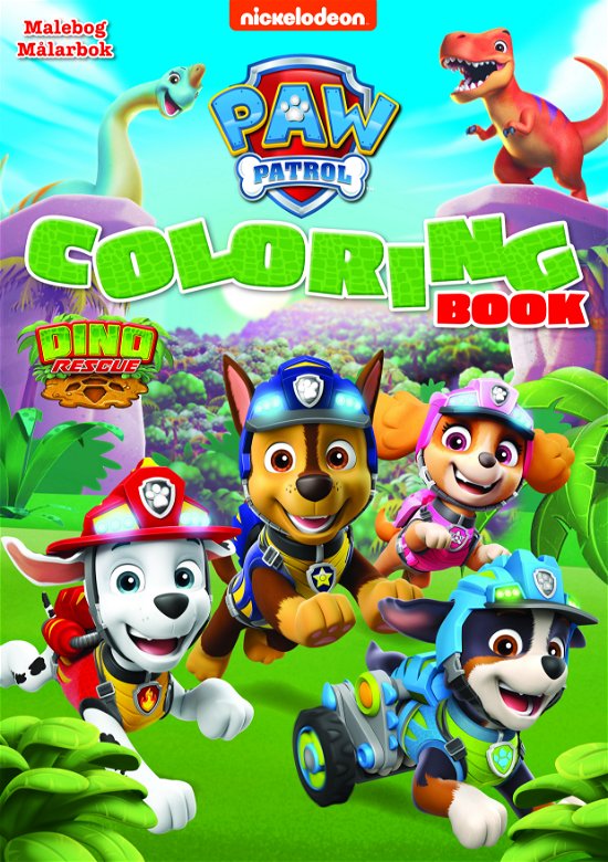 Cover for Paw Patrol Dino Coloring Book (Buch) (2023)