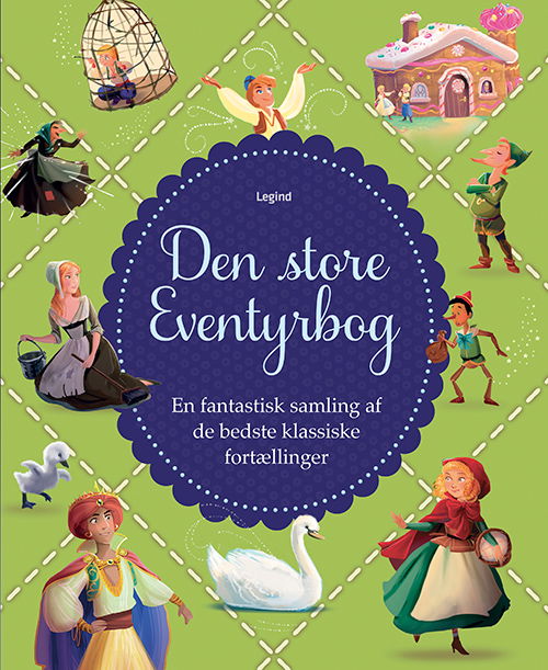 Den store eventyrbog -  - Książki - Legind - 9788771552805 - 10 maja 2016